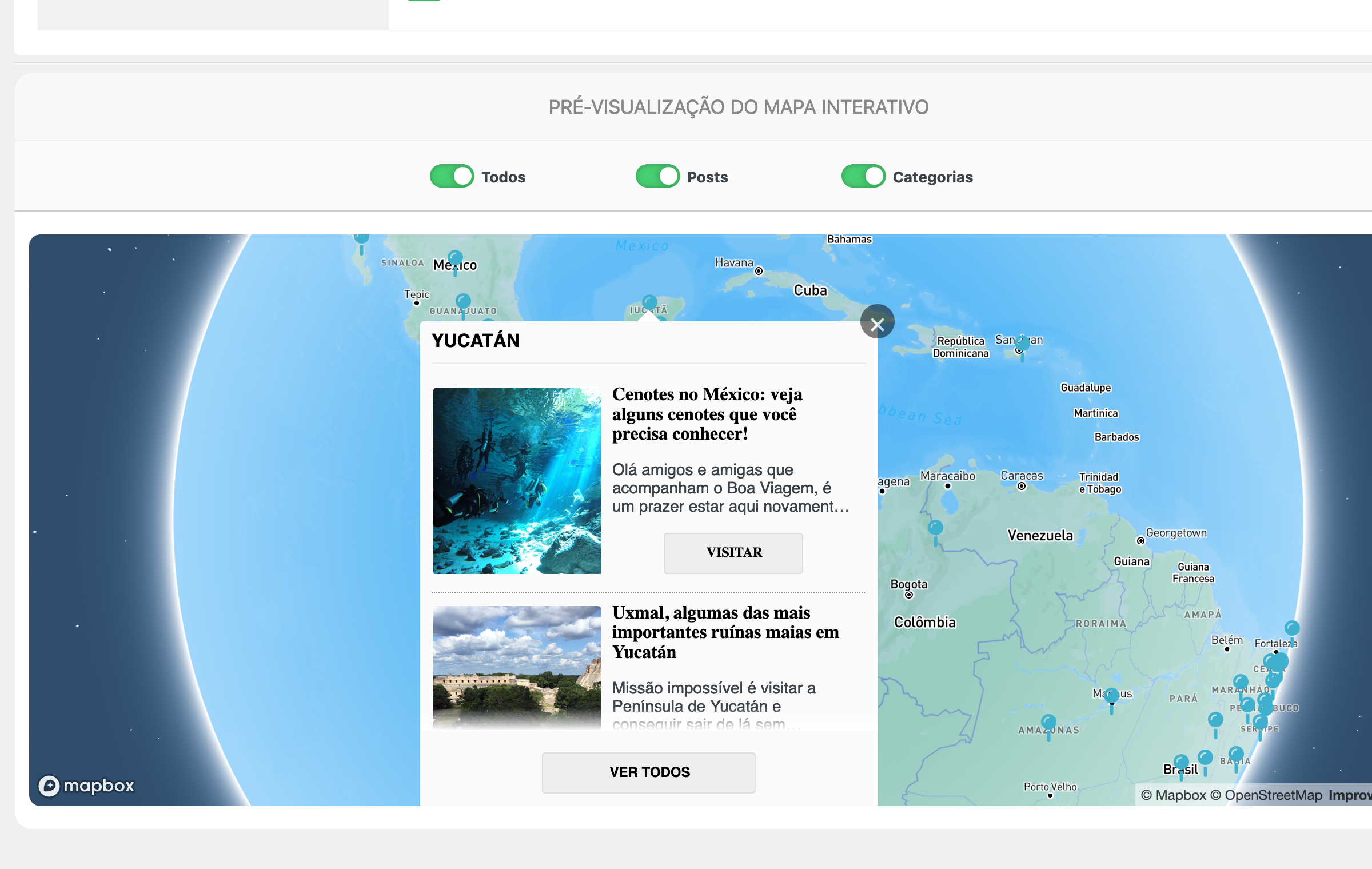 Popups com conteúdo totalmente personalizável